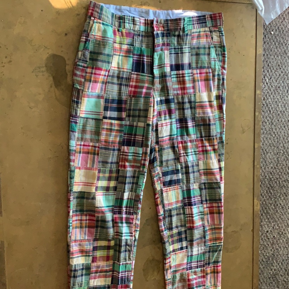 Brooks Brothers Madras Patchwork pants